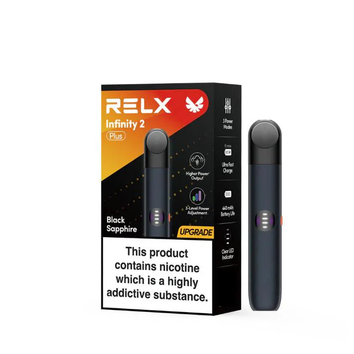 RELX INFINITY 2 PLUS DEVICE BLACK