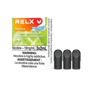 RELX POD PRO 2 GREEN GRAPE JASMINE ICE