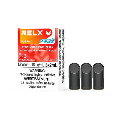 RELX POD PRO 2 PEACH WATERMELON ICE TEA