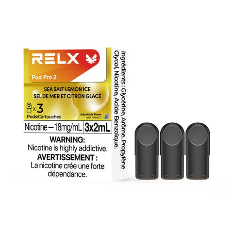 RELX POD PRO 2 SEA SALT LEMON ICE