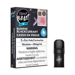 FLAVOUR BEAST PODS ICED BUMPIN' BLACKCURRANT