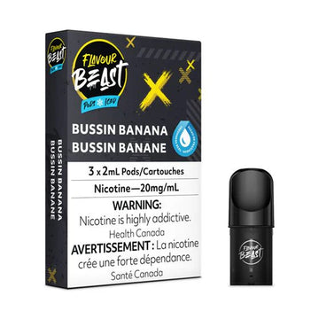 FLAVOUR BEAST PODS ICED BUSSIN BANANA