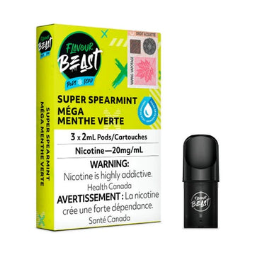 FLAVOUR BEAST PODS ICED SUPER SPEARMINT